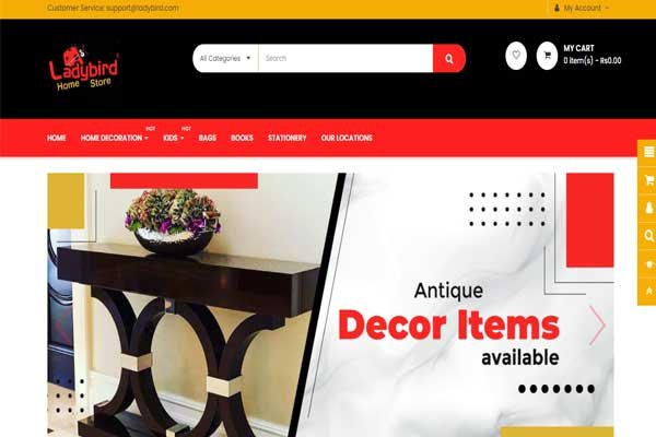 open cart project image